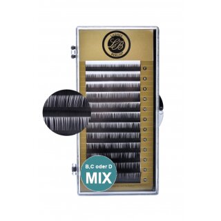 Wimpern Mix Volumen (Curl B, C oder D) Länge 7-14 mm