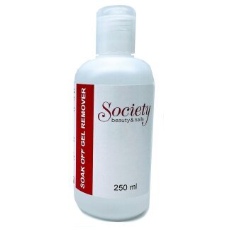 Society Soak Off Gel Remover  250 ml