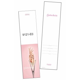 GUTSCHEINE  SOCIETY 10 Faltkarten DIN lang + 10 Pergament-Umschläge