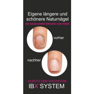IBX Werbe-Flyer schwarz 20St