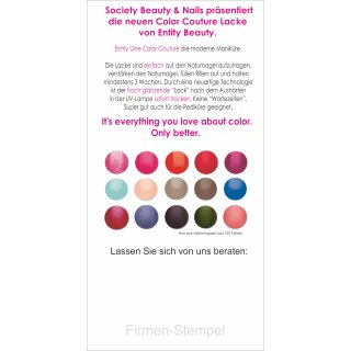 Color-Couture Studio Werbe-Flyer 20St
